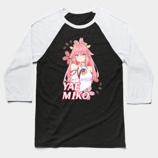 Genshin Impact - Yae Miko Baseball T-Shirt